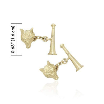 Fox Cuff Links VCL026 - Jewelry